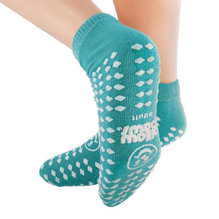 Pillow Paws Terry Slipper Socks Double-Imprint Adult 5-7 – AMF
