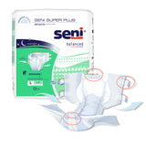 Seni Super Plus Briefs- Unisex Adult Diaper