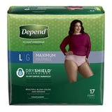 Depend Female FIT-FLEX Absorbent Underwear