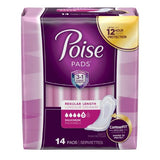 Poise Maximum Absorbency Pads - Regular Length