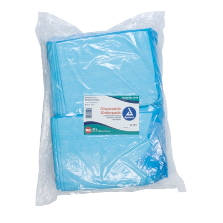 Dynarex Underpads 23x24, Case of 200